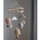 Gamcha Felt Baby Mobile - Air Balloons - Beige