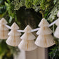 Cream Honeycomb Christmas Decorations by Ginger Ray