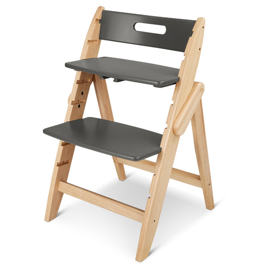 Moji Yippy Wooden High Chair - Stone