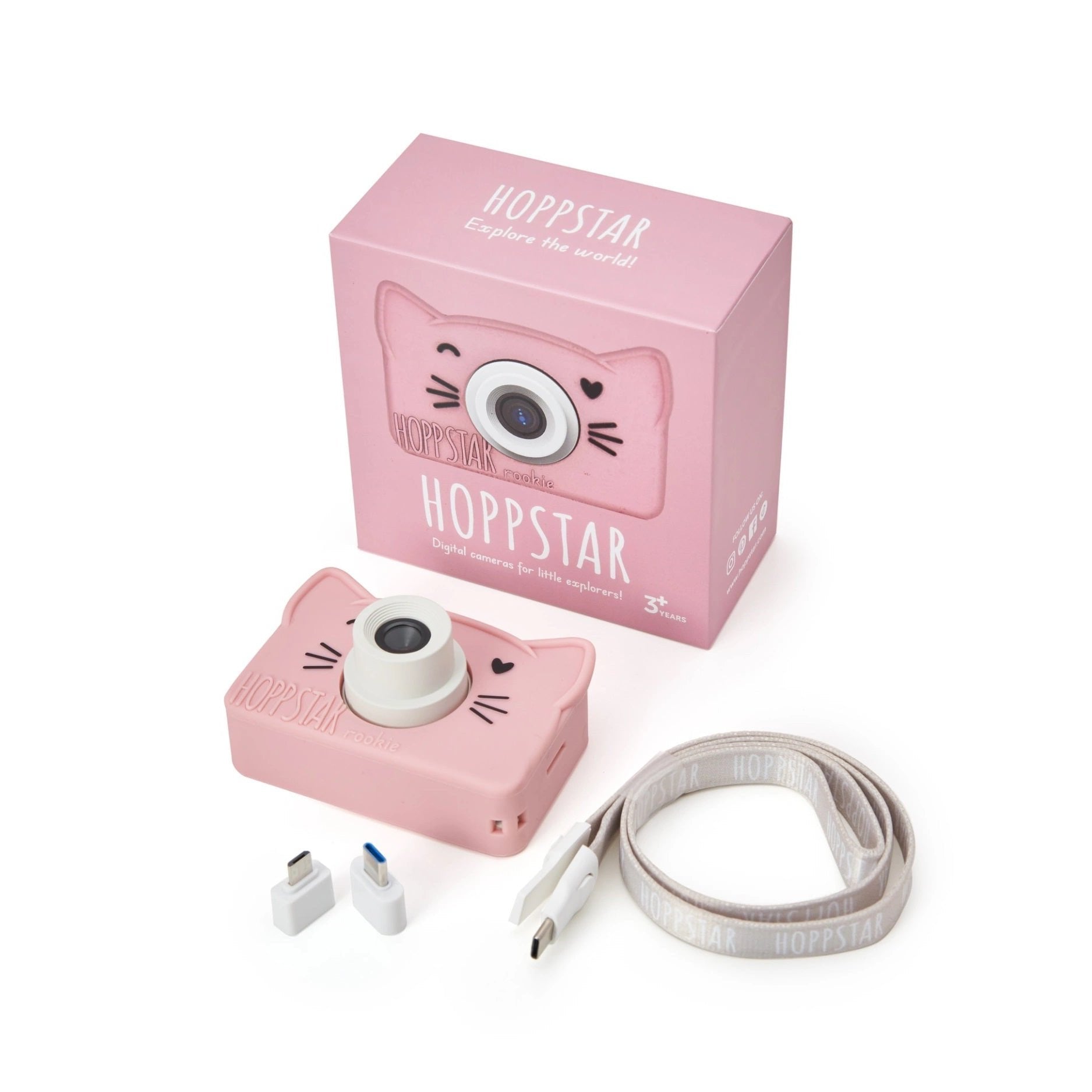 Hoppstar Children's 'Rookie' Digital Camera - Blush (3 Yrs+)