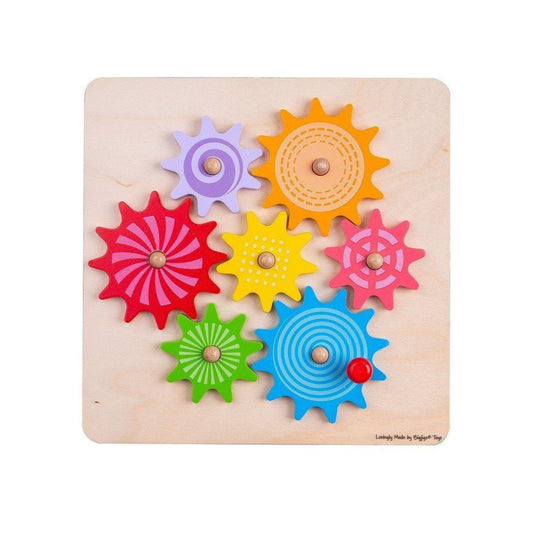 Bigjigs Wooden Cog Puzzle