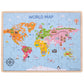 Bigjigs Wooden World Map Puzzle