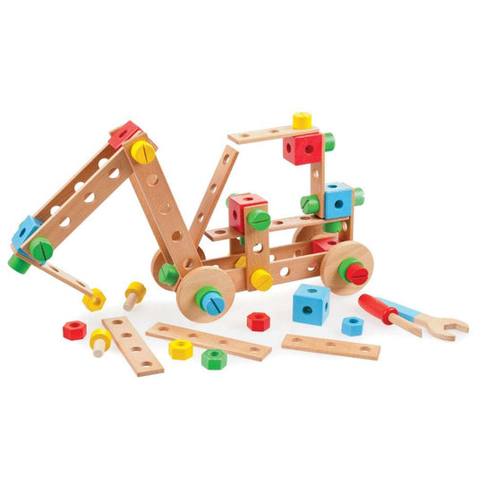 Tidlo Wooden Construction Playset