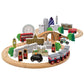 Tidlo Wooden City of London Train Set