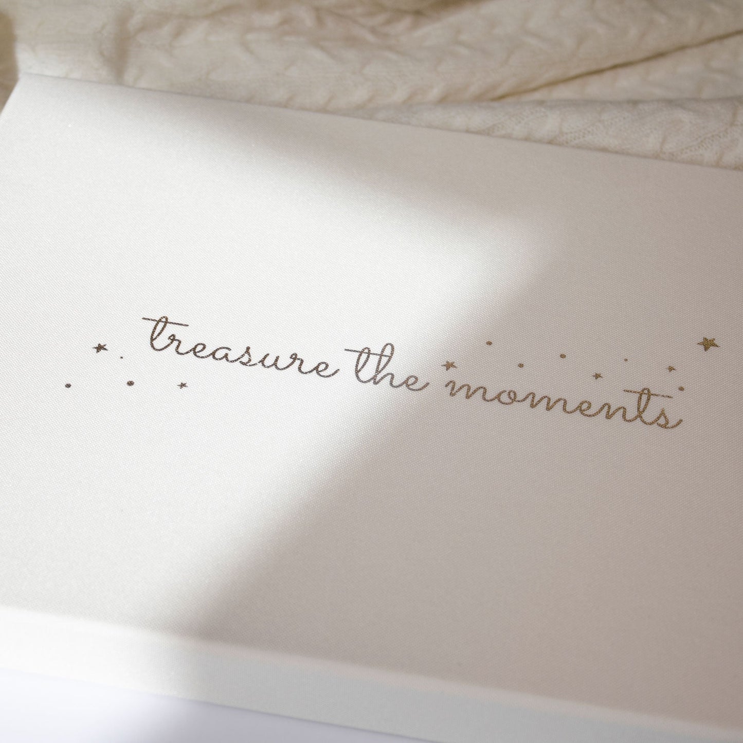 Luxury Baby Memory Book by The Baby Gifting Co.