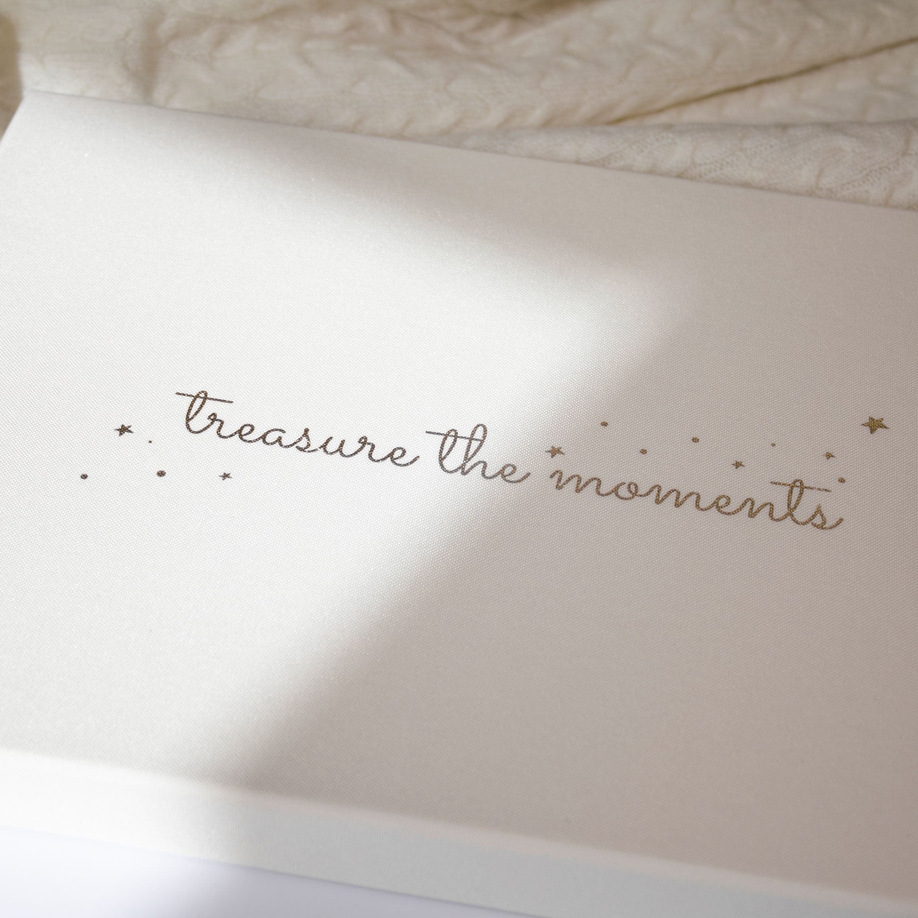 Luxury Baby Memory Book by The Baby Gifting Co.