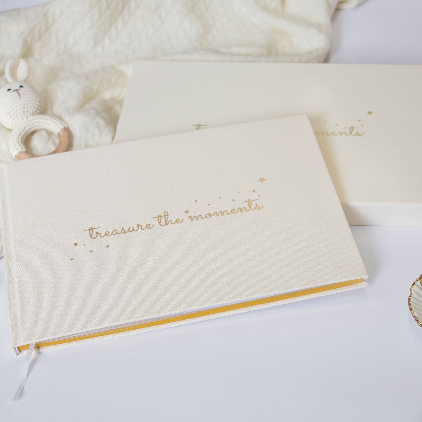 Luxury Baby Memory Book by The Baby Gifting Co.