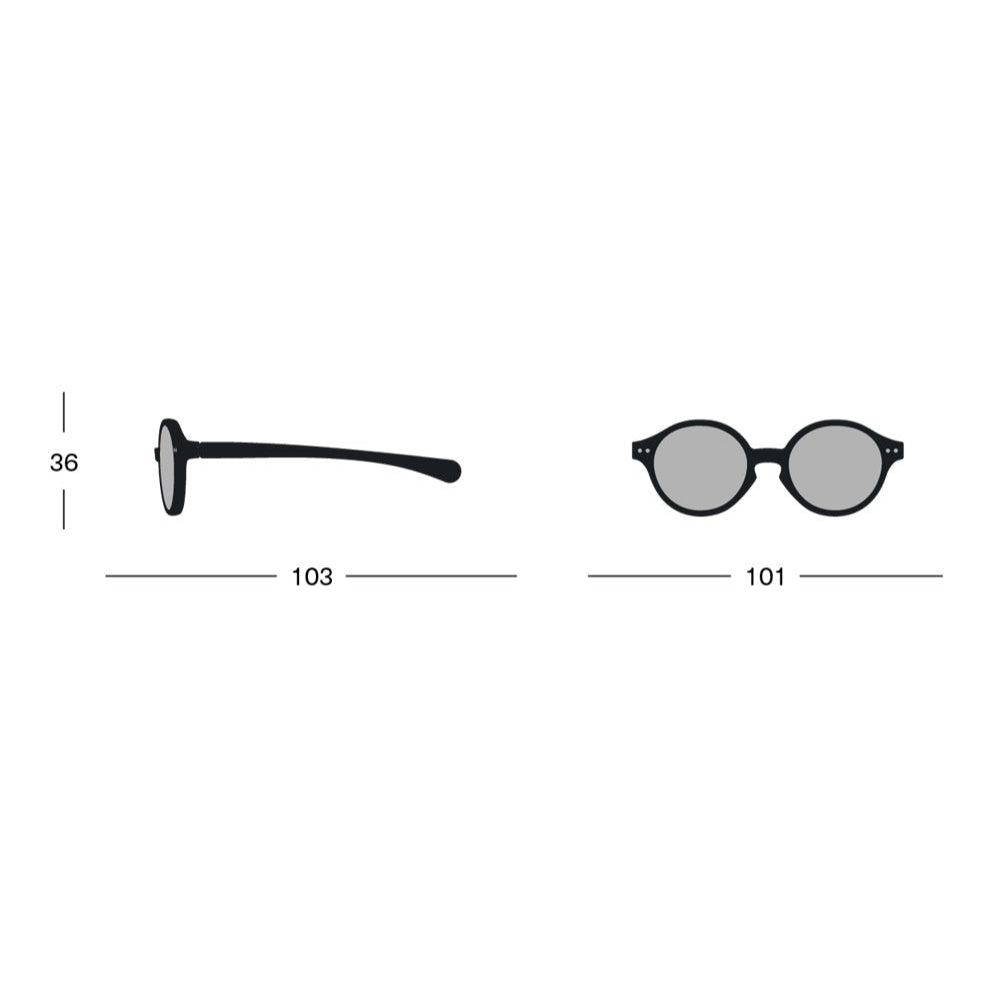 IZIPIZI #D Baby Sunglasses - Sweet Blue (0-9 Mths)