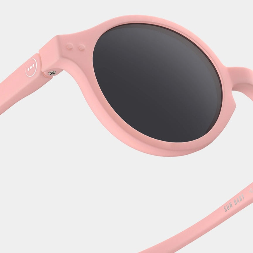 IZIPIZI #D Baby Sunglasses - Pastel Pink (0-9 Mths)