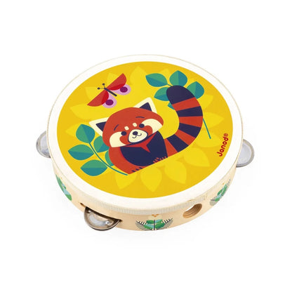 Janod Wooden Tambourine (2 Designs Available)