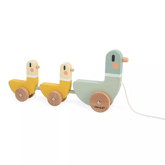 Janod Wooden Pull-Along Ducks