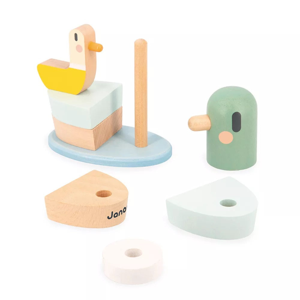 Janod Wooden Stackable Ducks