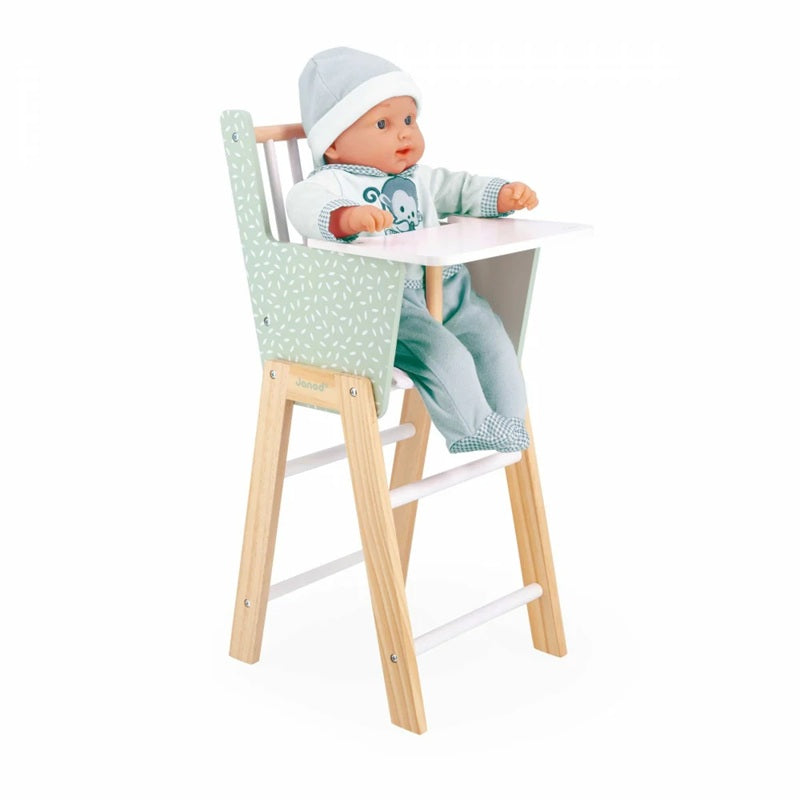 Janod Wooden Doll's Highchair