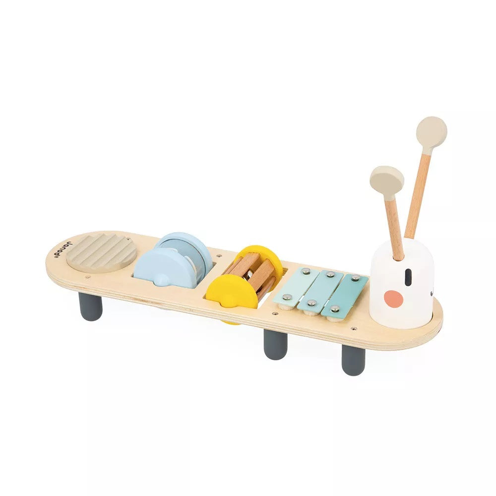 Janod Wooden Caterpillar Musical Stand