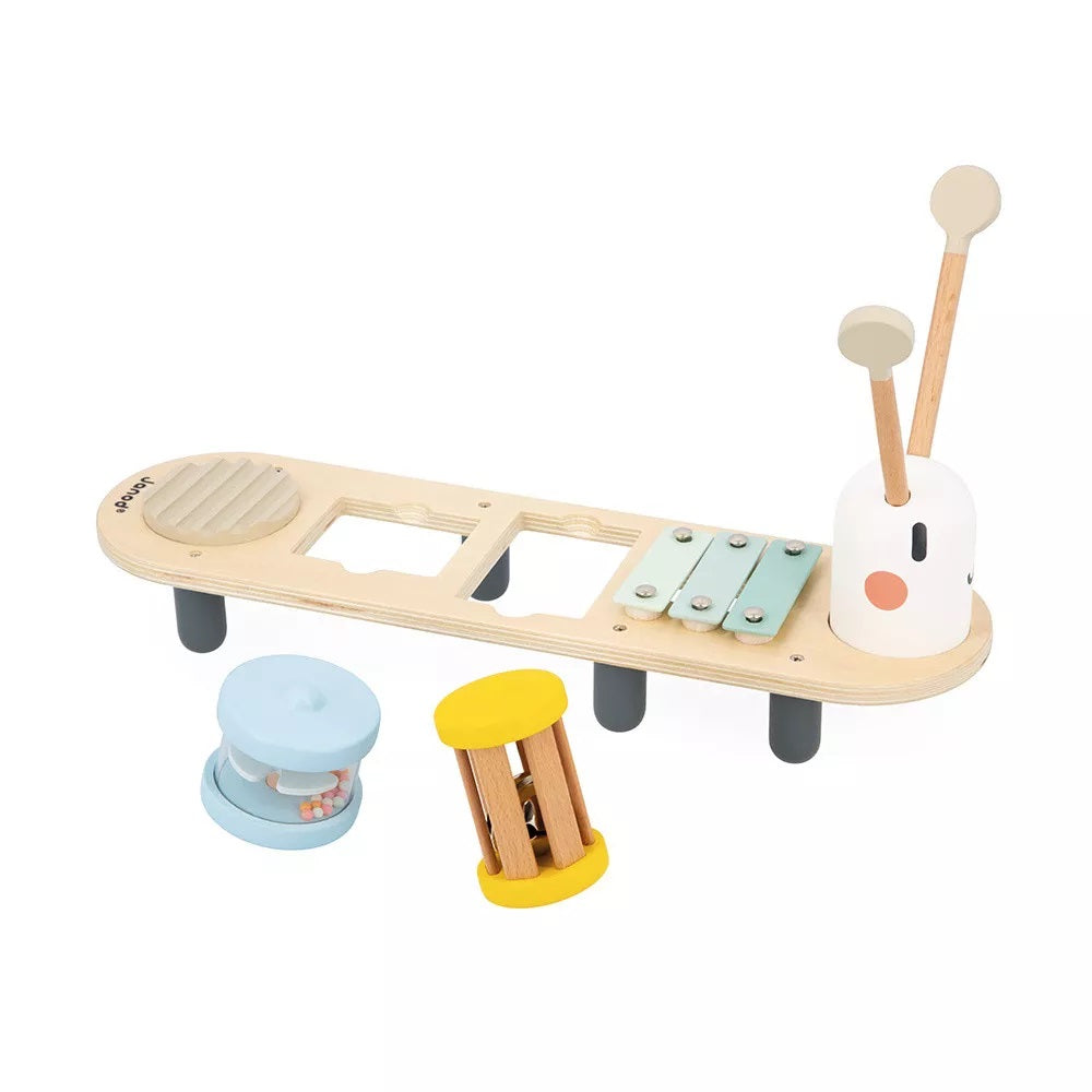 Janod Wooden Caterpillar Musical Stand