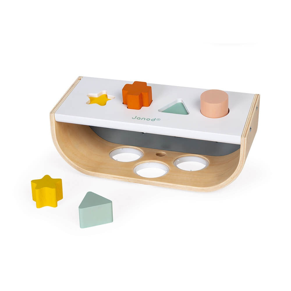 Janod Wooden Tap Tap Shape Sorter