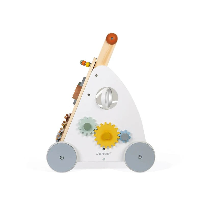 Janod Wooden Multi-Activity Baby Walker