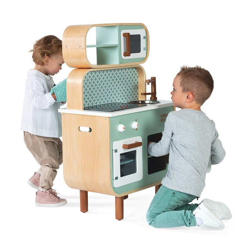 Janod Wooden 'Reverso' Play Kitchen/Laundry