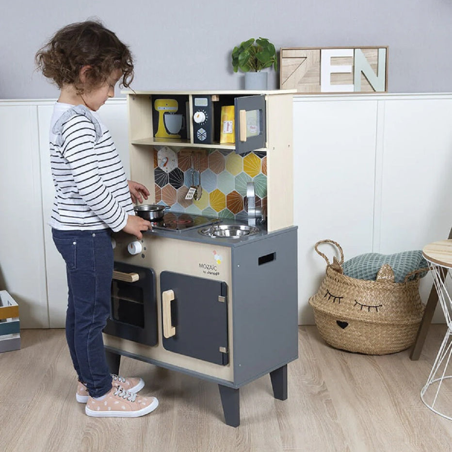Janod Wooden Mosaic Play Kitchen