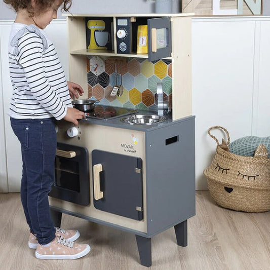 Janod Wooden Mosaic Play Kitchen