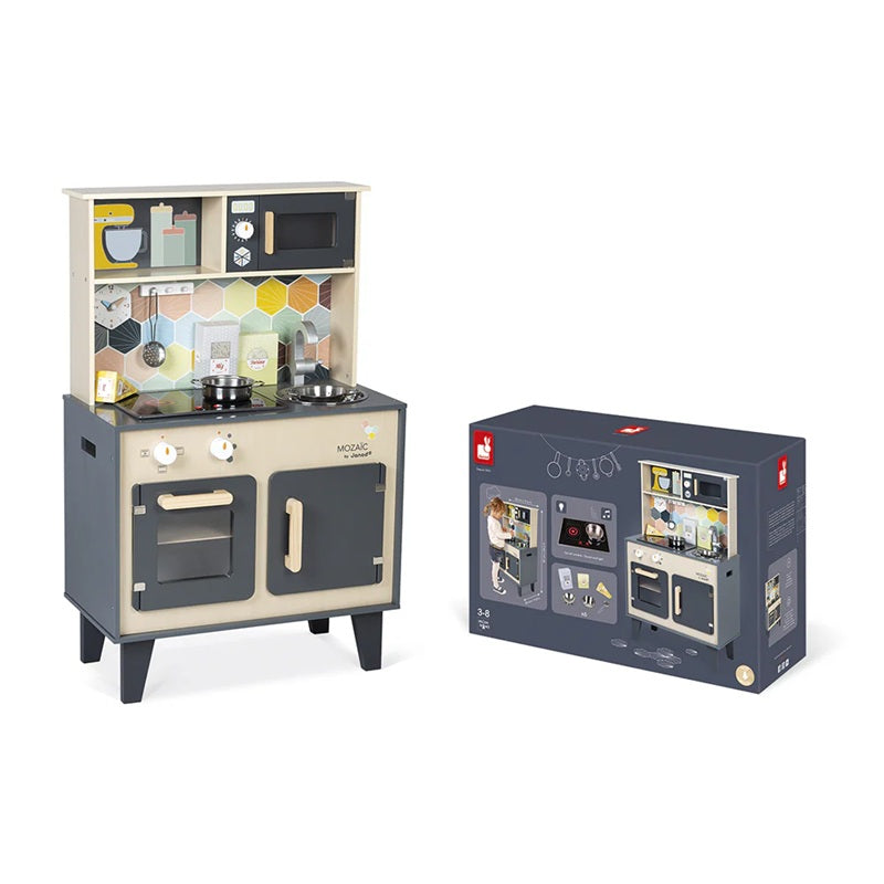 Janod Wooden Mosaic Play Kitchen