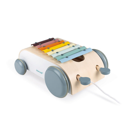 Janod Wooden Pull-Along Xylophone