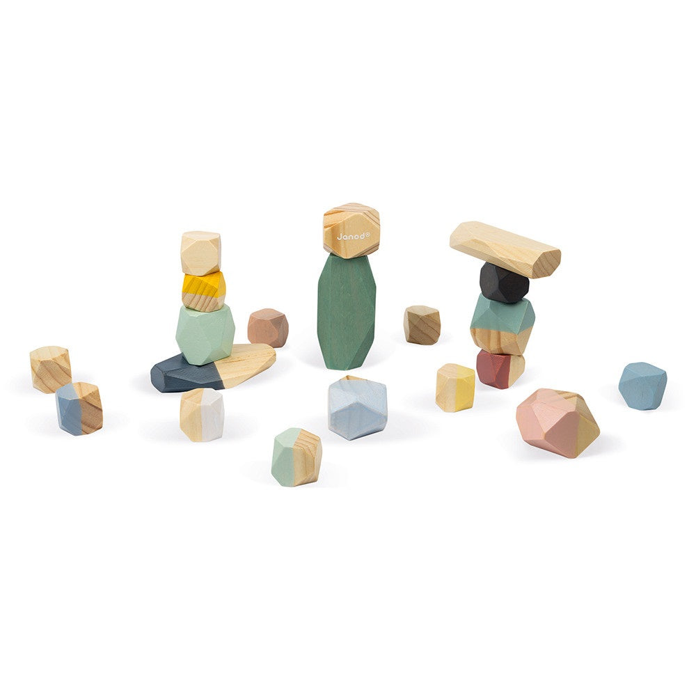 Janod Wooden Stacking Stones