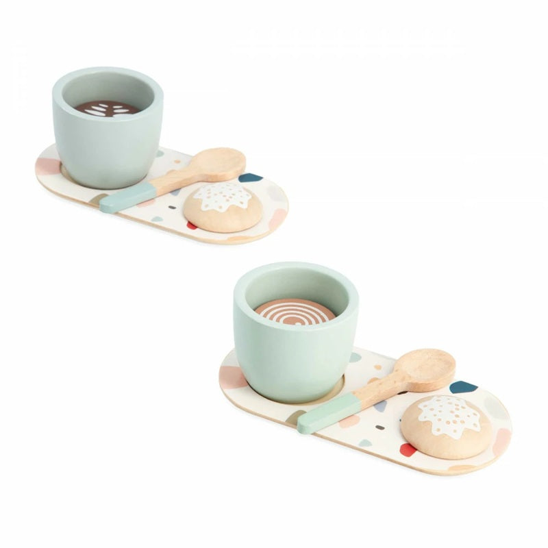 Janod Wooden Italian-Style Coffee Play Set