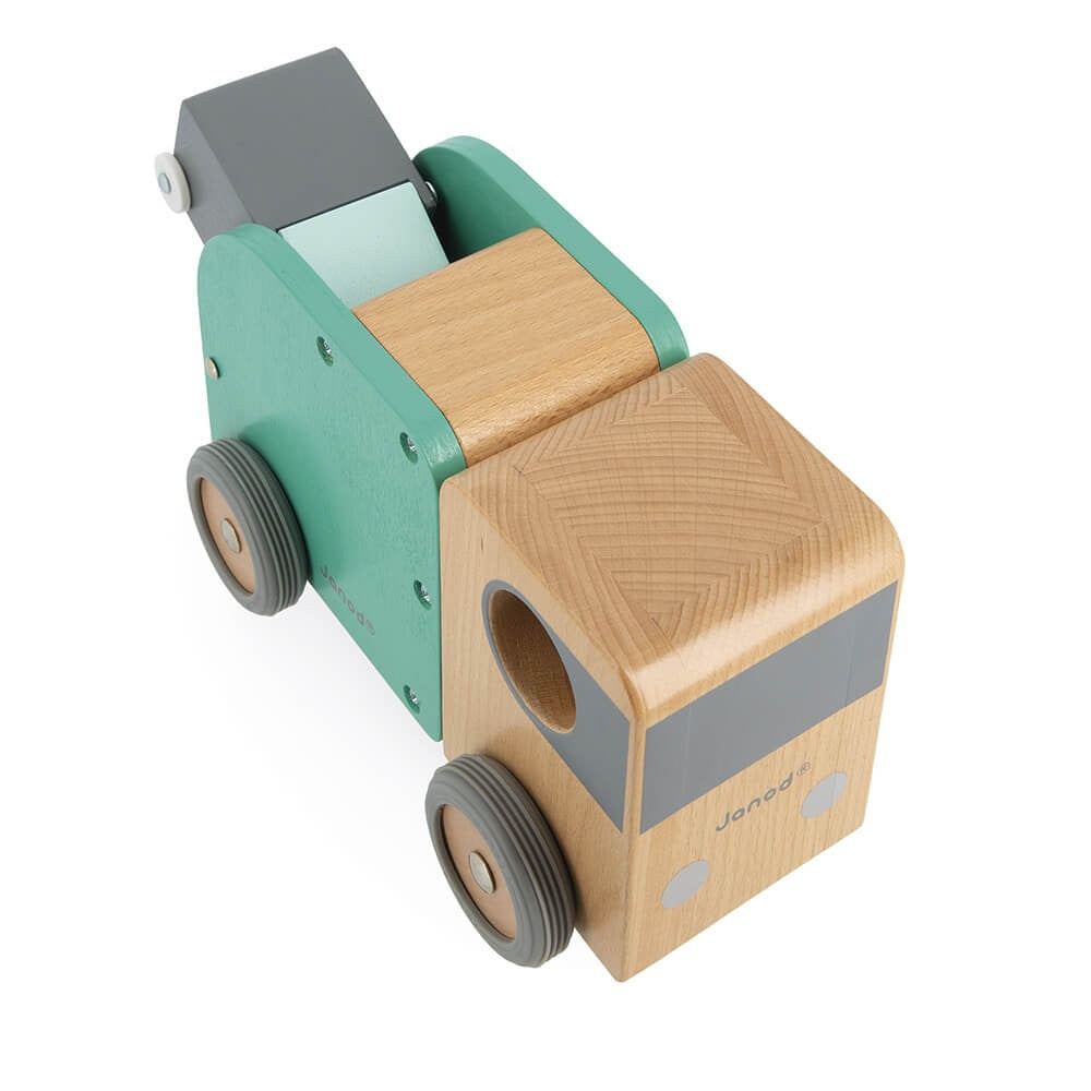 Janod Wooden Recycling Truck