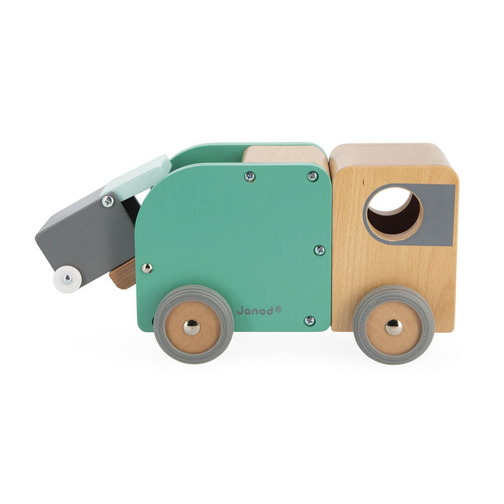 Janod Wooden Recycling Truck