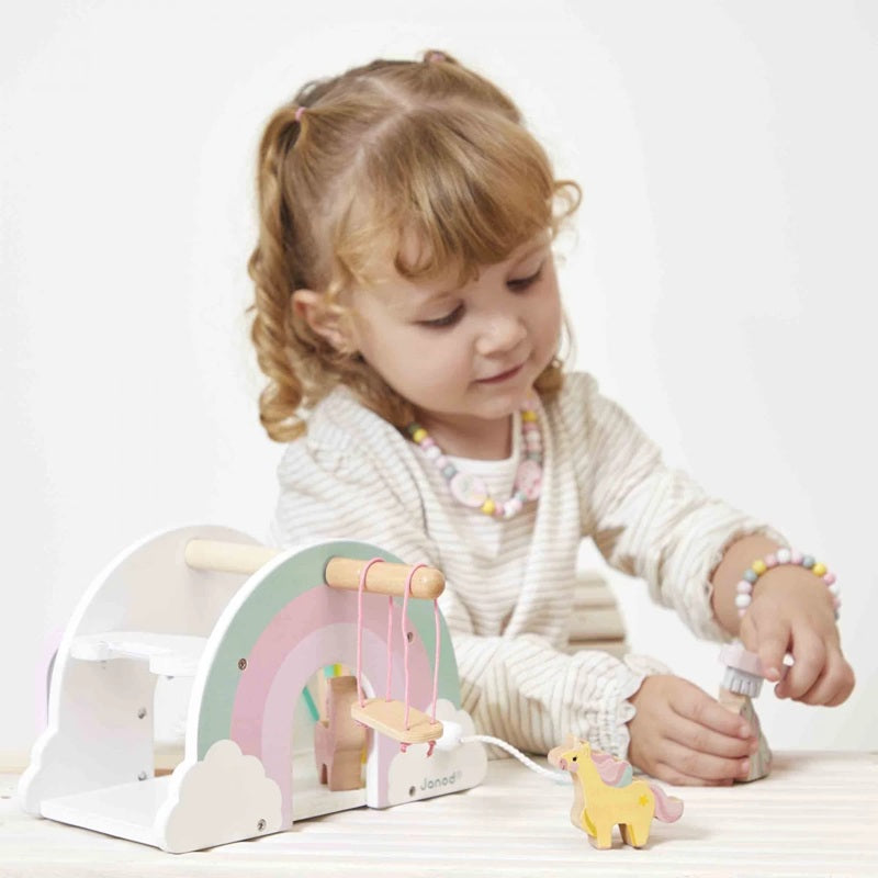 Janod Wooden Unicorn House