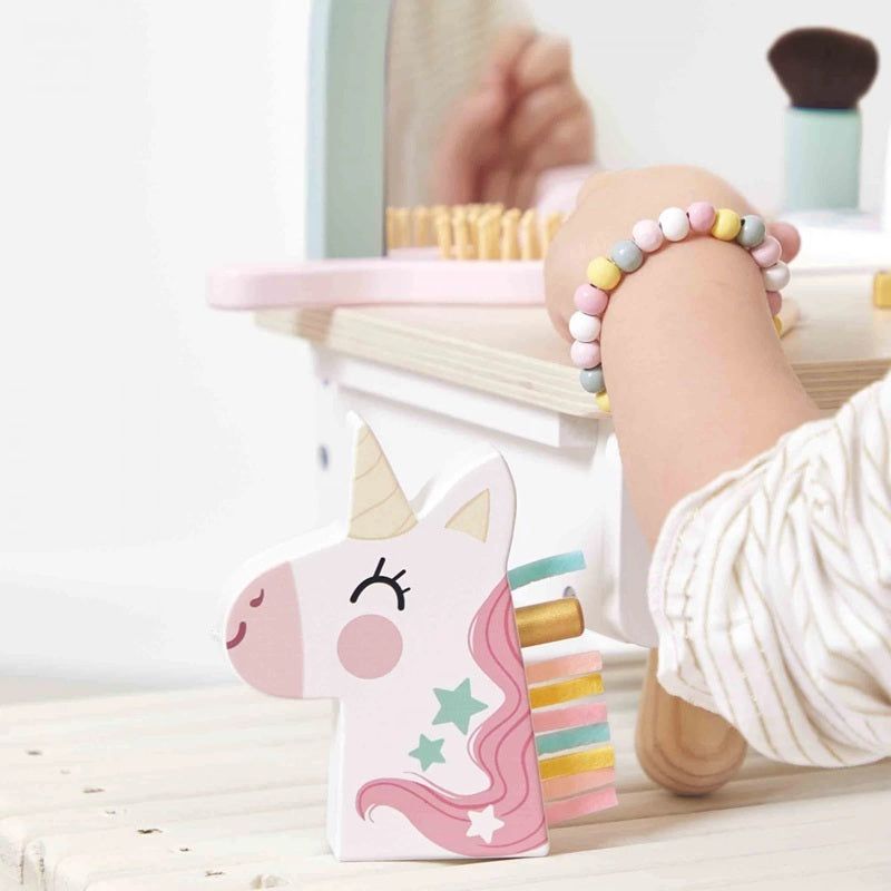 Janod Small Unicorn Wooden Dressing Table