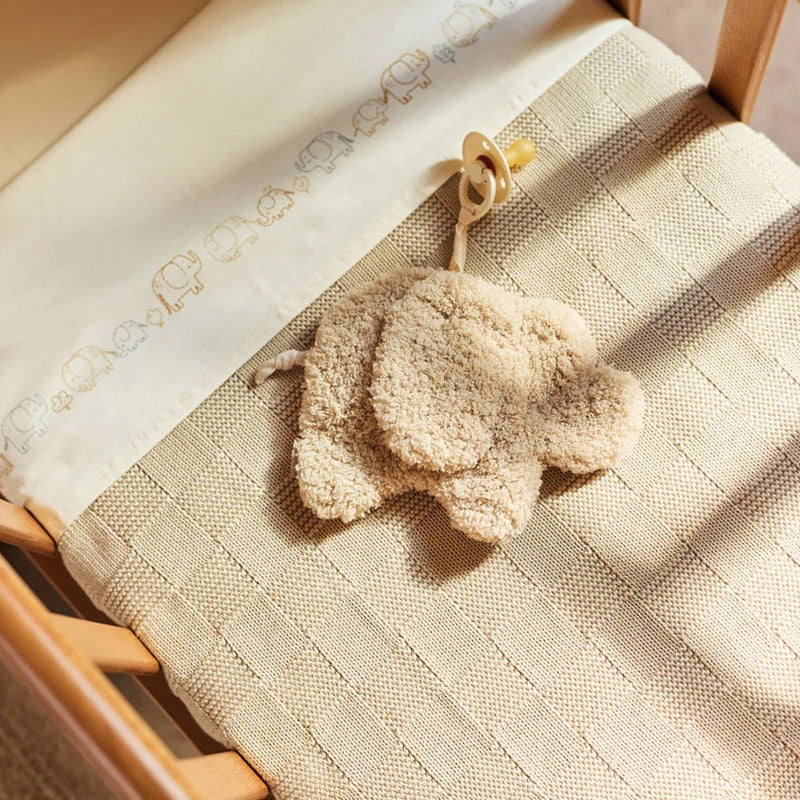 Jollein Organic Cradle Blanket - Box Knit - Sand