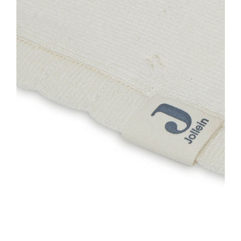 Jollein Organic Cot Blanket - Pointelle - Ivory