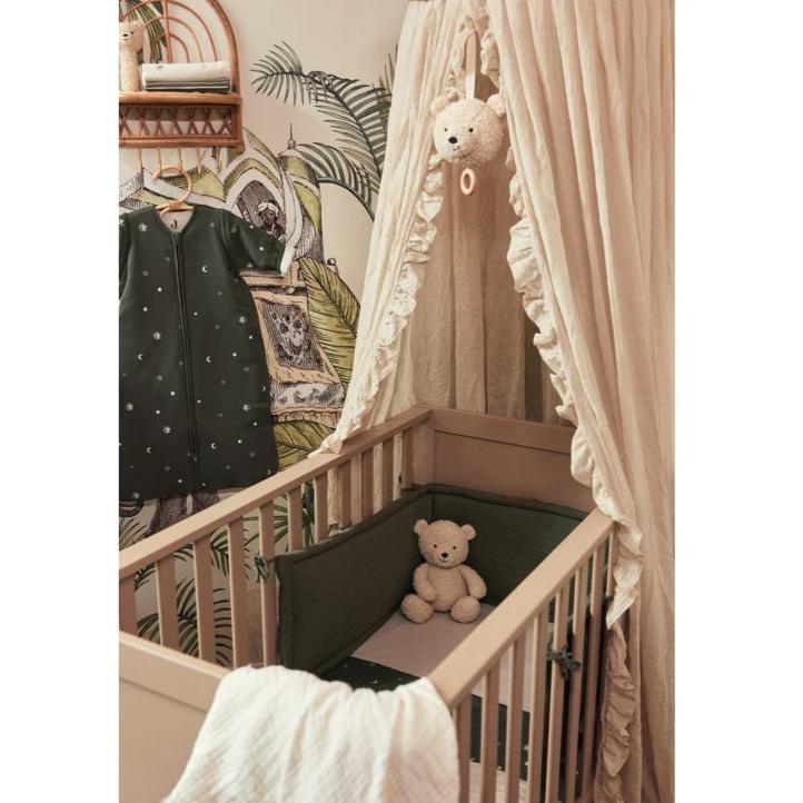 Jollein Vintage Bed Canopy - Ruffle Nougat