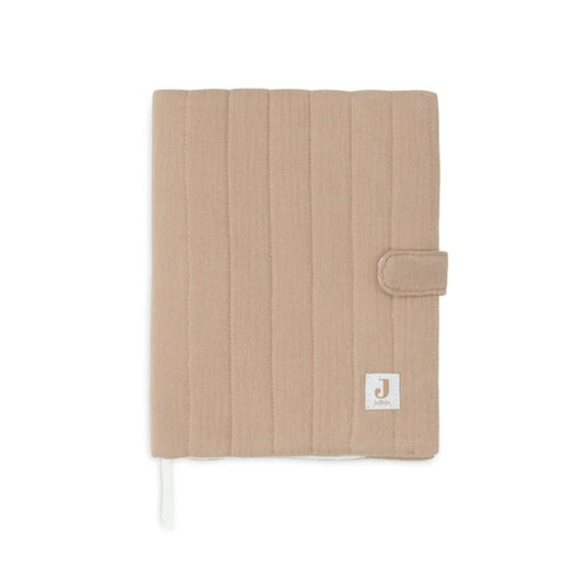 Jollein Muslin Baby Book Cover - Biscuit