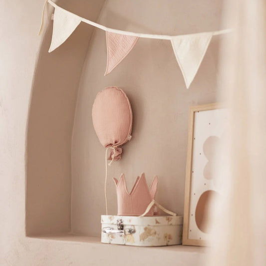 Jollein cotton Balloon Wall Decoration - Wild Rose