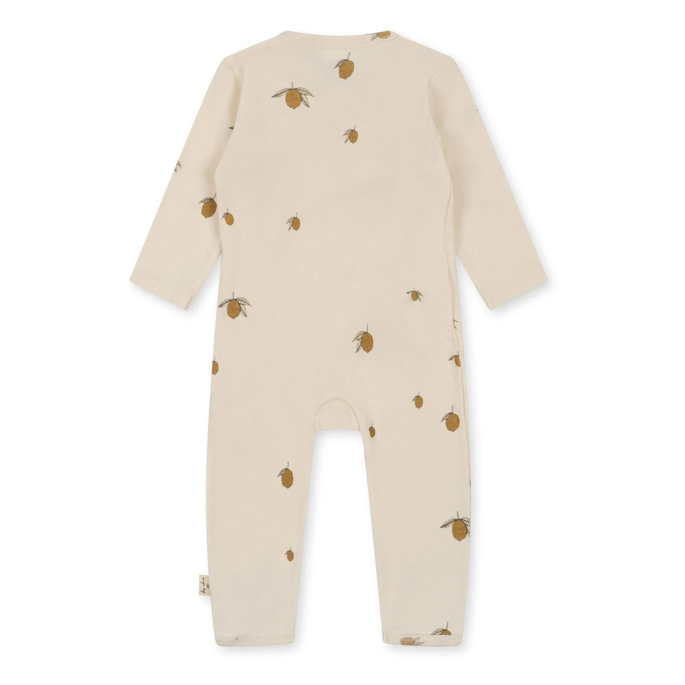 Konges Slojd Organic Newborn Onesie - Lemon