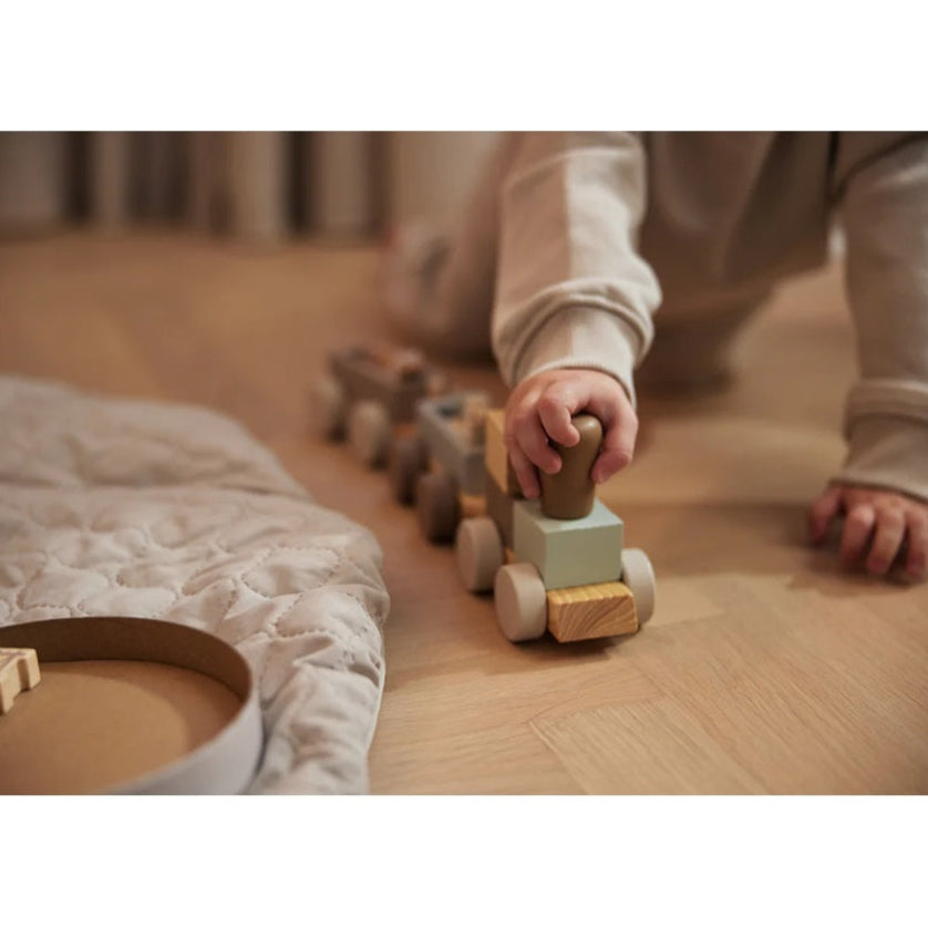 Jollein Wooden Stacking Train - Farm
