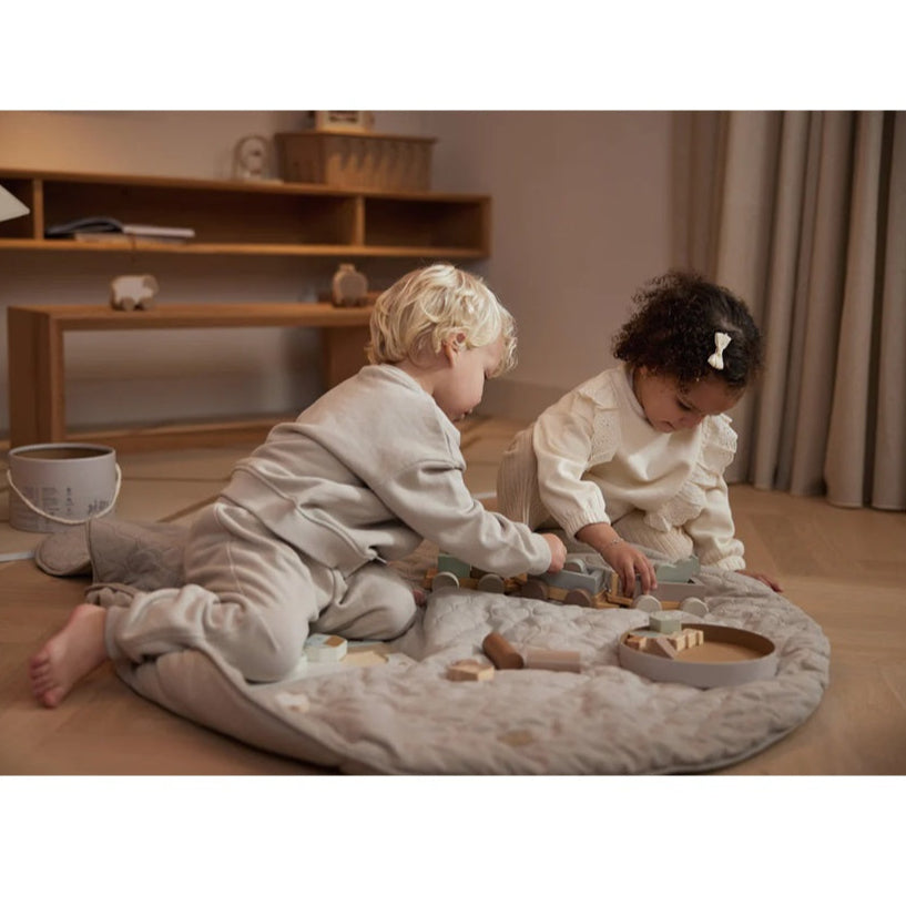 Jollein Wooden Stacking Train - Farm