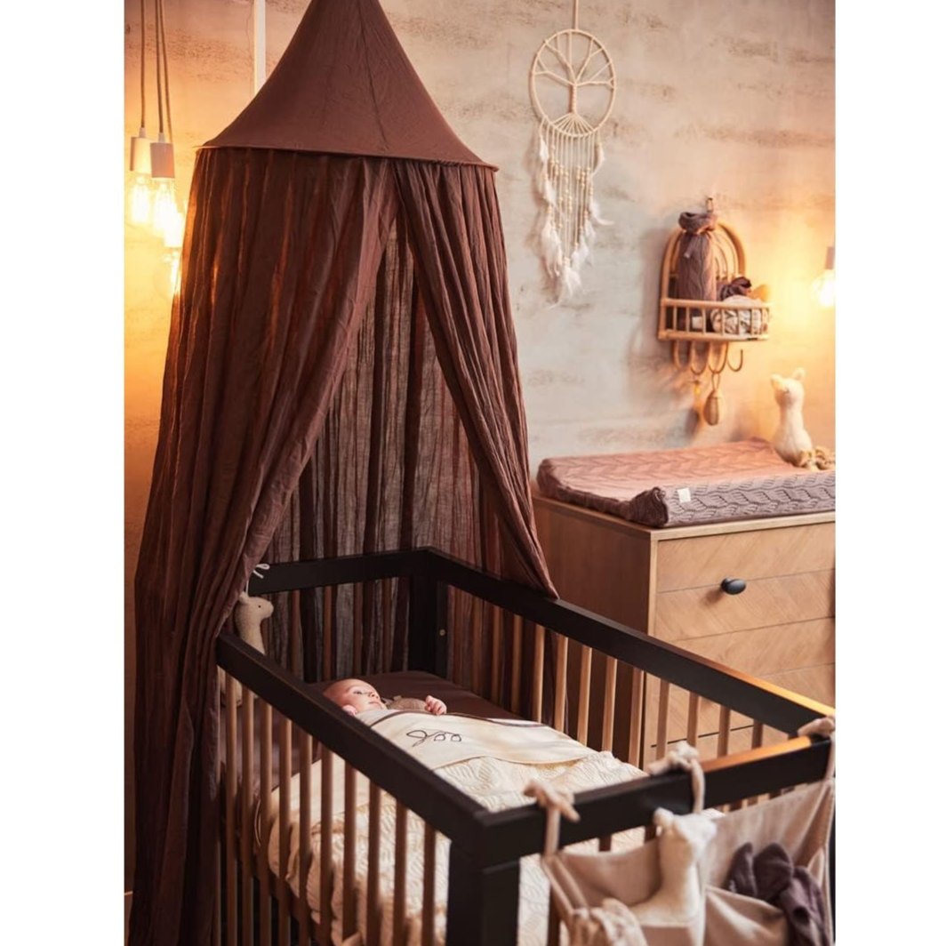 Jollein Vintage Bed Canopy - Chestnut