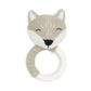 Jollein Silicone Teething Ring - Fox