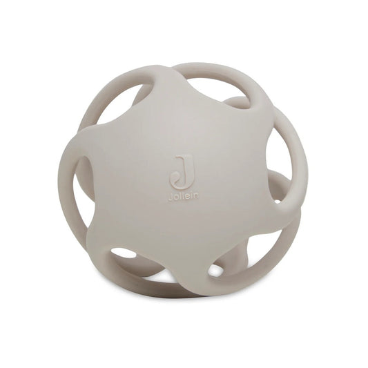 Jollein Silicone Teething Ball - Nougat