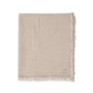 Jollein Organic Muslin Cot Blanket - Fringe - Olive/Ivory