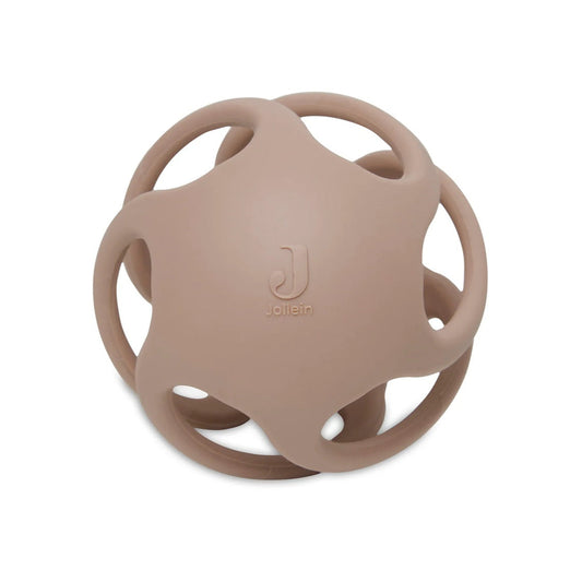 Jollein Silicone Teething Ball - Biscuit