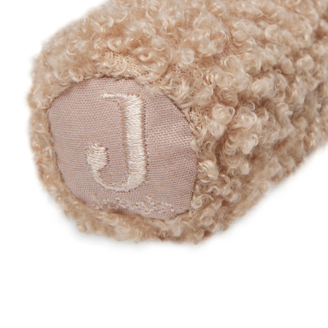 Jollein Soft Baby Rattle - Teddy Bear - Biscuit