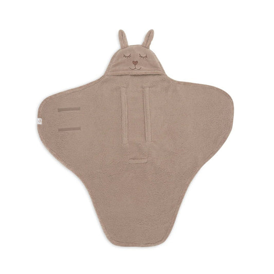 Jollein Rib Wrap Blanket - Cloudy/Bunny