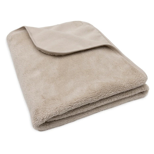 Jollein Organic Sherpa Blanket - Warm Sand