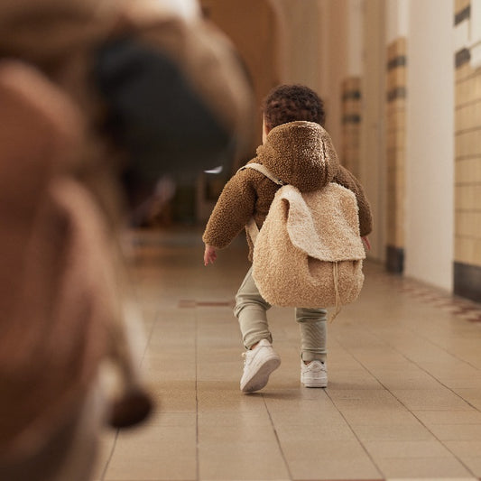 Jollein Children's Backpack - Boucle Natural