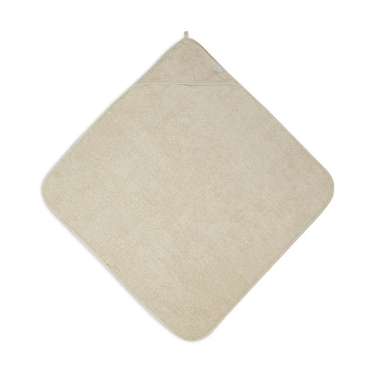 Jollein Organic Hooded Terry Baby Towel - Nougat